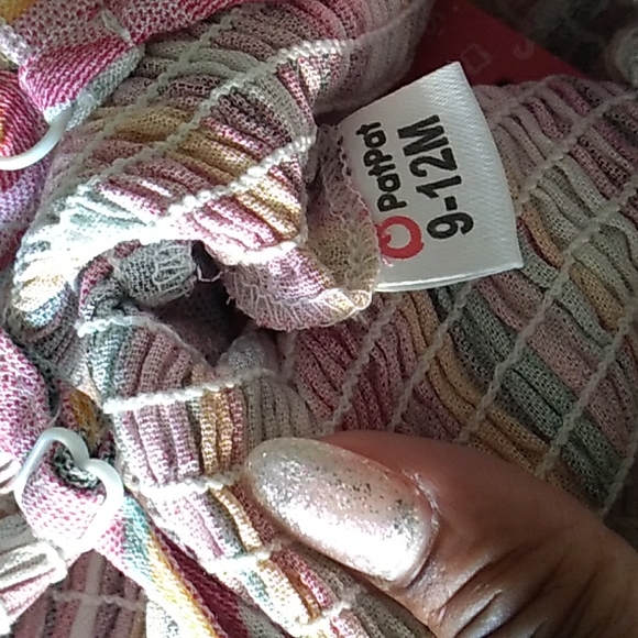 PatPat Mommy & Me Coloful Striped Women's XL, Girls Age 4-5, Baby 9-12M NWT - Picture 6 of 6